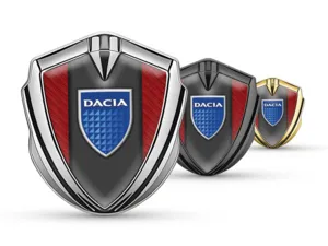 Dacia Emblem Silikon Abzeichen Anpassbar Kraft Design